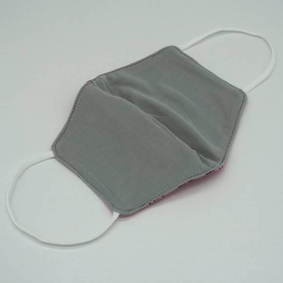 Pink Nezuko Face mask kimono face mask - Picture 6 of 6